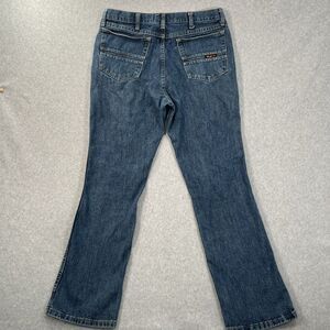 Wrangler 20x Jeans Mens 34x32 Slim Straight 27MWXVN Western Cowboy Blue Denim